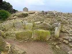 Dolmen der Nekropole an der Pointe de Souc’h bei Plouhinec