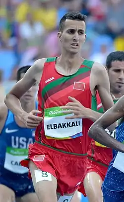 Soufiane El-Bakkali Kowal kam auf den vierten Platz