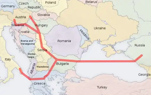 South Stream Gas Pipeline