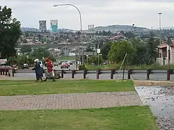 Blick vom Hector-Pieterson-Museum in Orlando