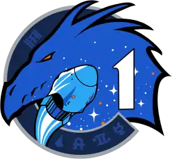 Logo von SpaceX Crew-1