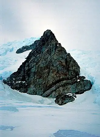 Spaethpfeiler, Blick nach Süden.