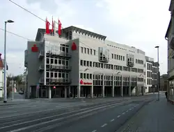 Geschäftsstelle Breitscheidplatz und Hauptsitz, Breitscheidplatz 3 in Cottbus