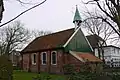 Spiekerooger Kirche mit einem Driftdach