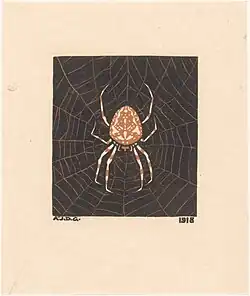 Spin in een web, 1918