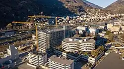 Spital Brig mit Neubau, 2025