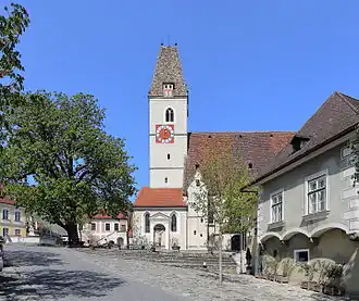 Ortszentrum von Spitz