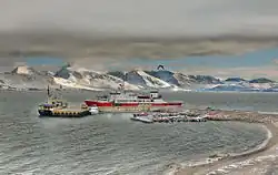 Die Nordsyssel, Schiff des Sysselmesters in Ny-Ålesund