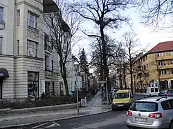 Sponholzstraße am Bahnhof Friedenau