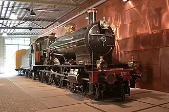 Lokomotive 3737 im Nederlands Spoorwegmuseum in Utrecht