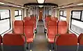 Innenraum der 1. Klasse nach der Modernisierung