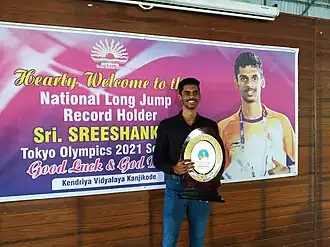 Murali Sreeshankar im Jahr 2021