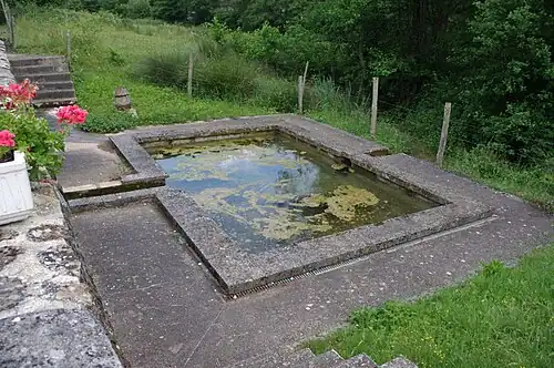 ehemaliger öffentlicher Waschplatz und Viehtränke