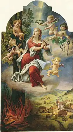 Afra beschützt Mühlenbach (Schmid)