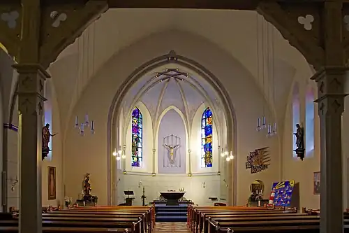 St. Apollonia, Innenraum