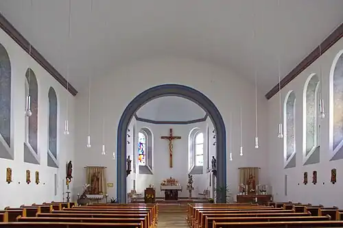 Innenraum nach Osten