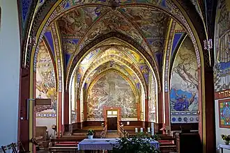 Fresken in St. Luzia Eschfeld