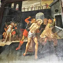 Geißelung Christi, nur im geschlossenen Zustand zu sehen