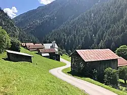 St. Martin, heute Teil der Gemeinde Vals