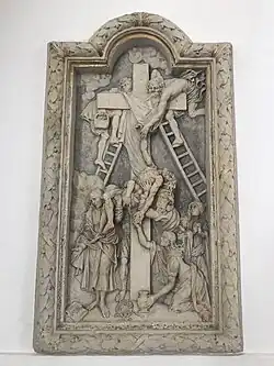 Kreuzabnahme, Relief, 1. H. 17. Jh.