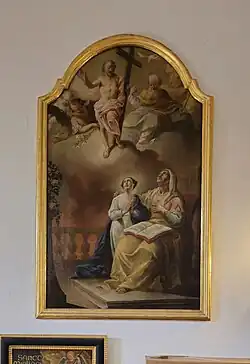 Die hl. Anna lehrt Maria