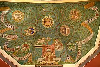 Apsisfresko in Binscheid