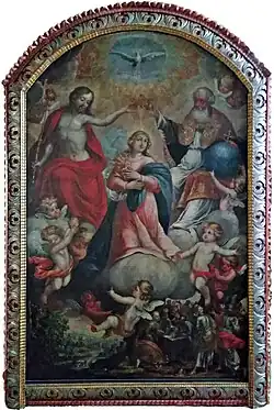 St. Otmar (Hoch­mössingen) – Mariä Heimgang und Krönung (Achert, um 1700)