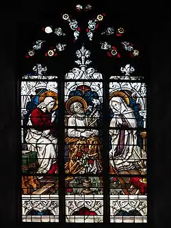 Glasmalerei Tod es heiligen Josef