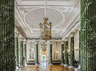 Griechischer Saal im Schloss Pawlowsk (Sankt Petersburg)