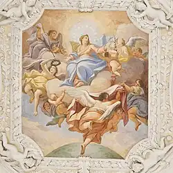 Mittleres Langhaus-Deckenfresko