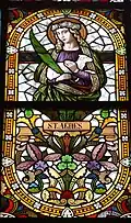 Kirchenschifffenster „Hl. Agnes von Rom“