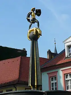 William Ohly, St. Georg in Speyer (Georgsbrunnen)