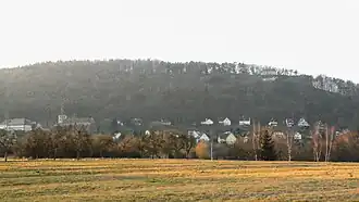 Der Mont Saint-Michel, gesehen von Saint-Jean-Saverne