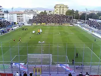 Das Stadio Comunale Matusa in Frosinone