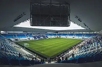 Das Stadion Anfang Juli 2023