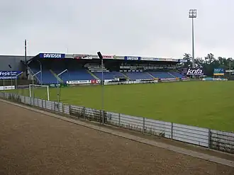 Das damalige Haderslev Fodboldstadion (2011)