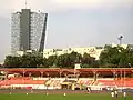 Das Dinamo-Stadion im Juli 2010 während der rumänischen Leichtathletik-Meisterschaften