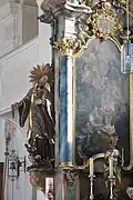 Franz Xaver am rechten Seitenaltar