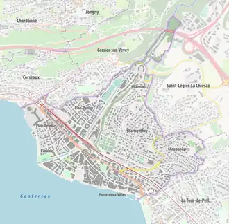 Bahnhof Vevey (Stadt Vevey)