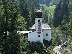 Das Wallfahrtskirchlein am Stampfanger