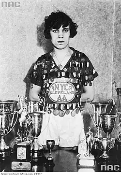 Titelverteidigerin Stanisława Walasiewicz verpasste den Endlauf im zweiten Halbfinale deutlich