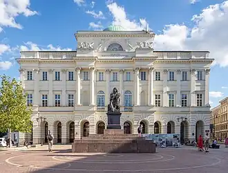 Staszic-Palast, Sitz der Polnischen Akademie der Wissenschaften