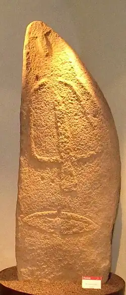 Statuenmenhir von Laconi, Sardinien