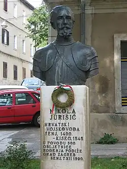 Statue von Nikola Jurišić