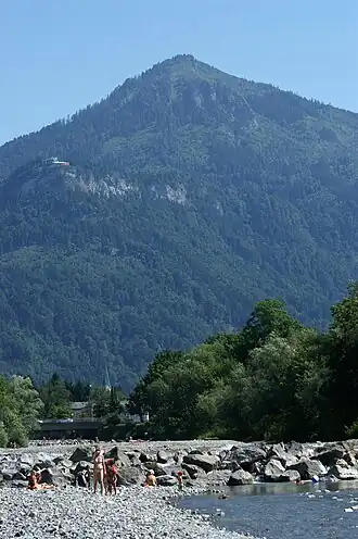 Der Staufen von Dornbirn aus gesehen