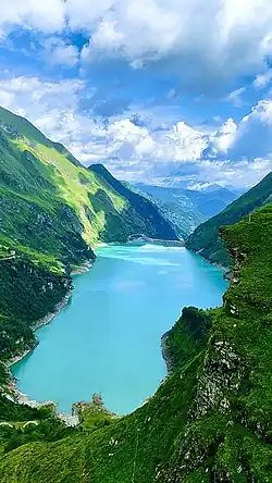 Ansicht vom Mooserboden-Damm (2024)