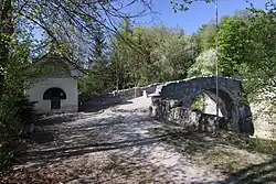 Kapelle Sainte-Apolline mit Sainte-Apolline Brücke