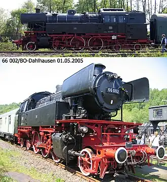 66 002 in Bochum-Dahlhausen