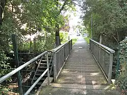 Steg über den Lottenbach in der Martersteigstraße