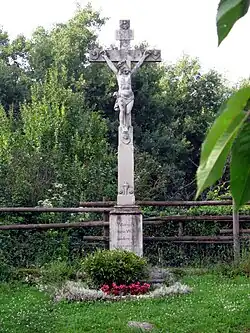 Steinernes Wegkreuz in Baden-Baden
